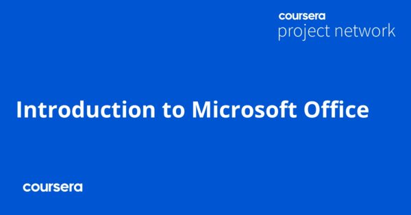 Introduction to Microsoft Office