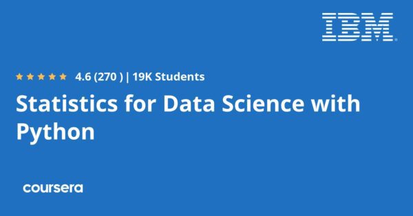 Statistics for Data Science with Python