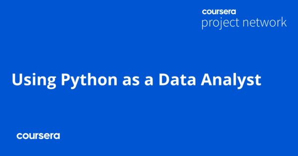 Using Python as a Data Analyst